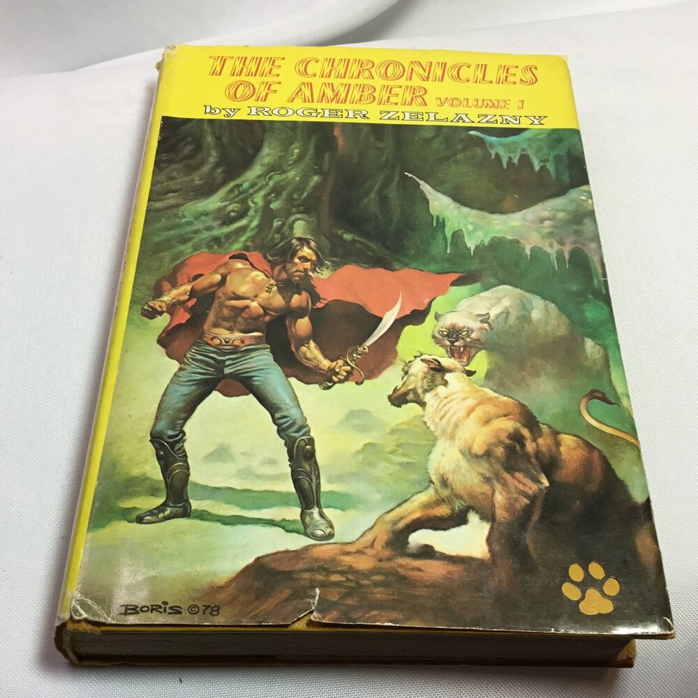 The Chronicles of Amber, Volume 1 Nine Princes in Amber… Hc Dj Vtg 1972 BCE